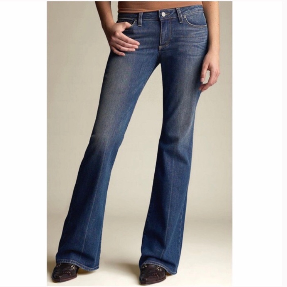 PAIGE Denim 'Robertson' Wide Leg Stretch Jeans Size 24
